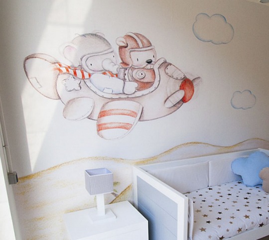 Murales para bebÃs murales para habitaciones de bebÃ