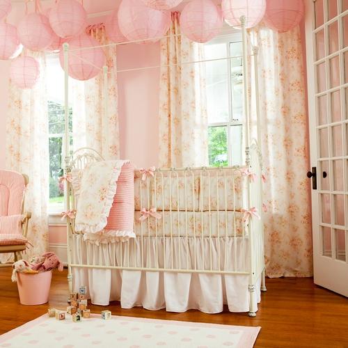 Habitaciones para niñas en rosa