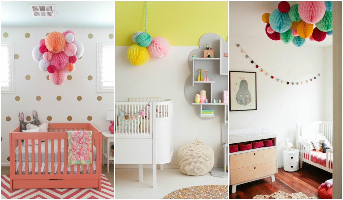 Decoración barata para bebés