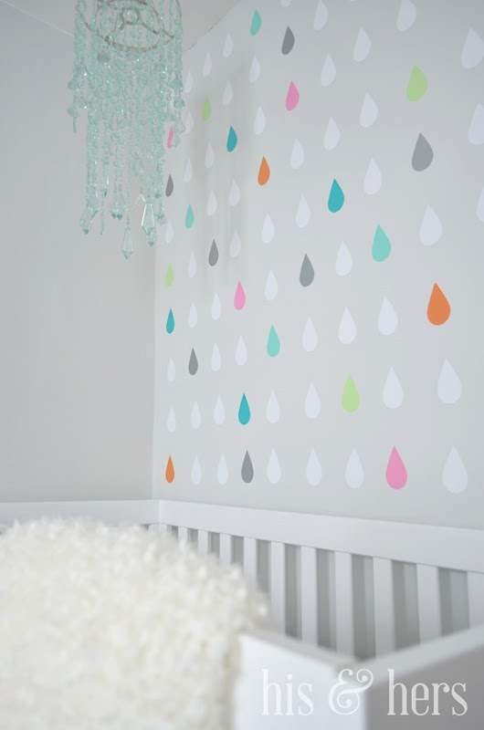 DIY Decoración gotas de colores