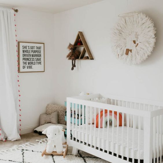 Habitaciones blancas para bebés