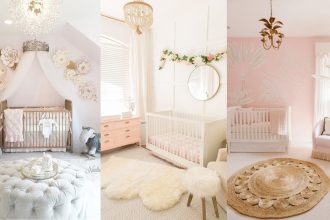 Habitación de bebé romántica, inspiración, claves