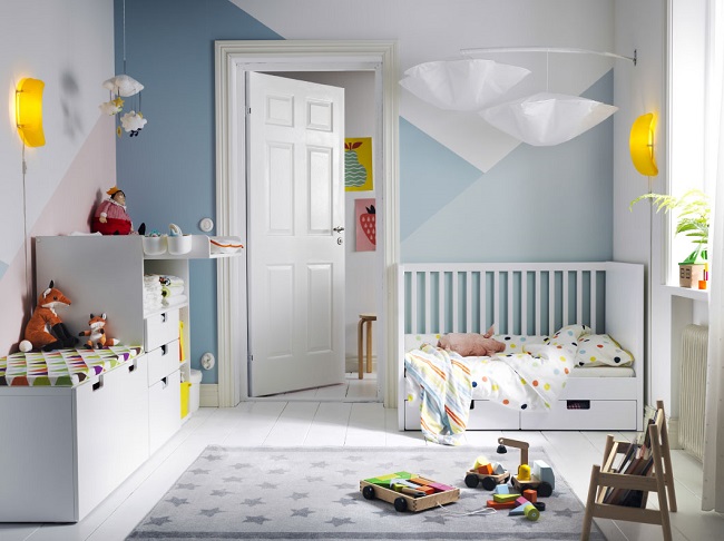 Cenagal planes Profesión Habitaciones para bebes Ikea